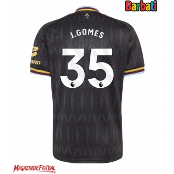 Aston Villa Joao Gomes #35 Tricou Fotbal Replică 2026-27 Barbati Deplasare